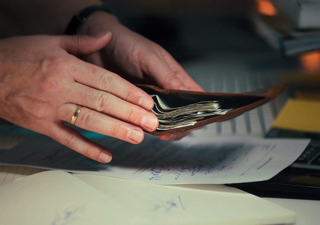 Financial planning documents on a desk in Ireland